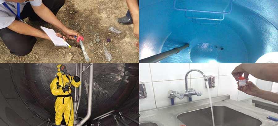 The Services of Cleaning and Sterilization of Water Tanks and Networks